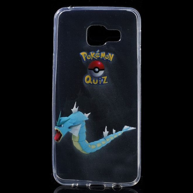 Samsung Galaxy A3 (2016) Elastische, dünne Plastik Cover Gummihülle mit Pokemon Garados