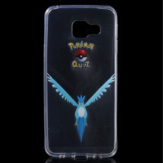 Samsung Galaxy A3 (2016) Elastische, dünne Plastik Cover Gummihülle mit Pokemon Arktos