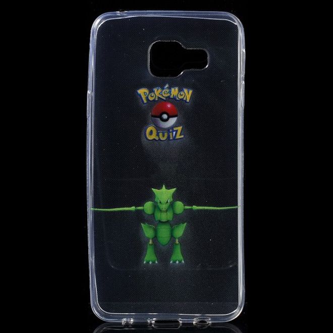 Samsung Galaxy A3 (2016) Elastische, dünne Plastik Cover Gummihülle mit Pokemon Sichlor