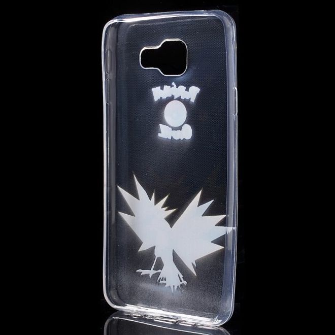 Samsung Galaxy A3 (2016) Elastische, dünne Plastik Cover Gummihülle mit Pokemon Zapdos