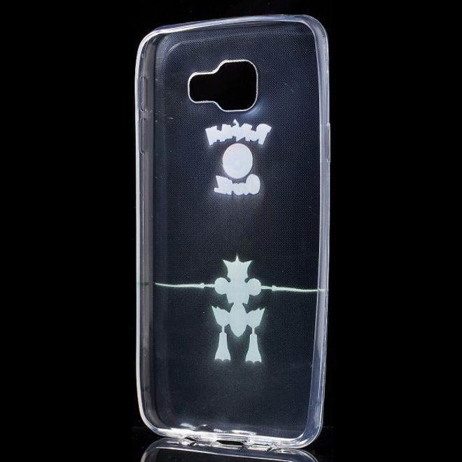 Samsung Galaxy A3 (2016) Elastische, dünne Plastik Cover Gummihülle mit Pokemon Sichlor