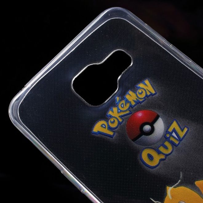 Samsung Galaxy A3 (2016) Elastische, dünne Plastik Cover Gummihülle mit Pokemon Dragoran