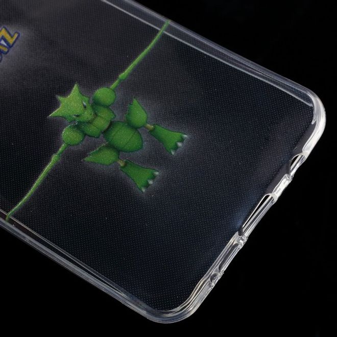 Samsung Galaxy A3 (2016) Elastische, dünne Plastik Cover Gummihülle mit Pokemon Sichlor