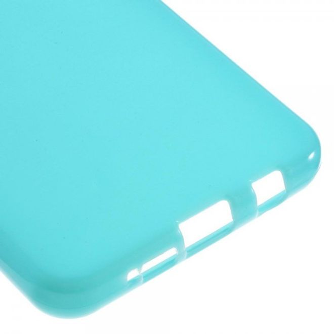 Samsung Galaxy A3 (2016) Elastische Plastik Case Handy Hülle - blau