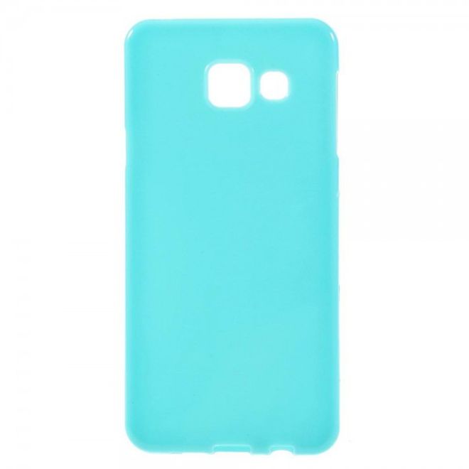 Samsung Galaxy A3 (2016) Elastische Plastik Case Handy Hülle - blau