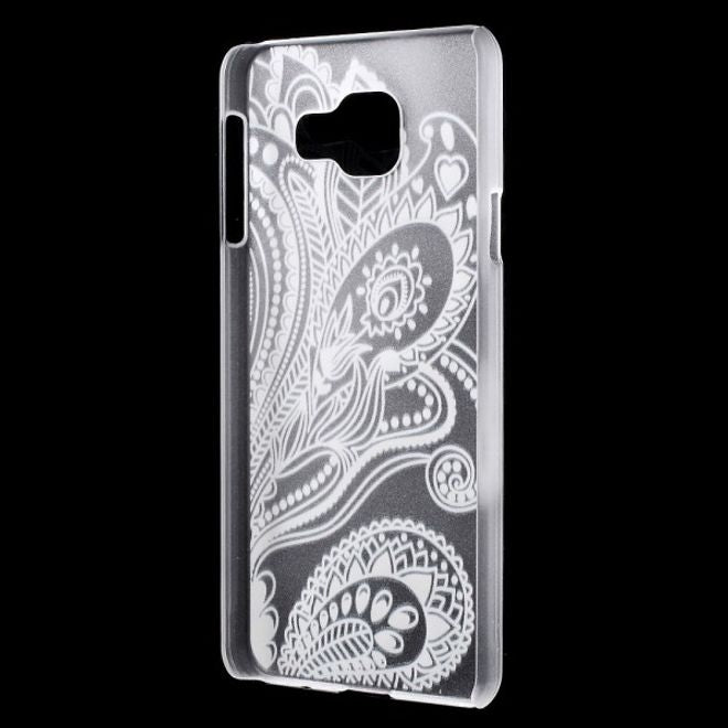 Samsung Galaxy A3 (2016) Transparente Hart Plastik Case Handyhülle mit Mandala