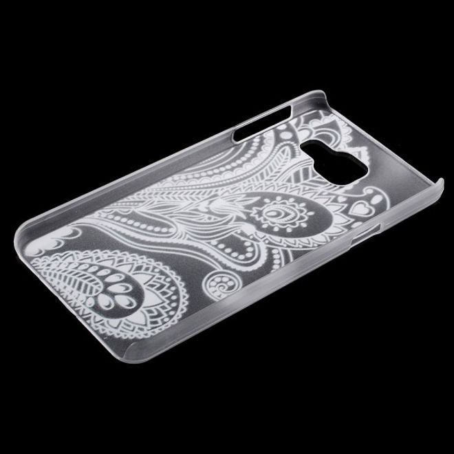 Samsung Galaxy A3 (2016) Transparente Hart Plastik Case Handyhülle mit Mandala