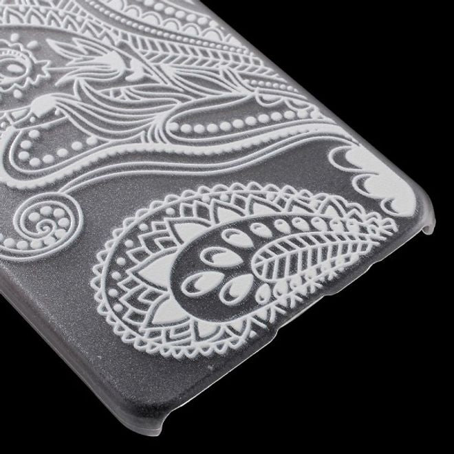 Samsung Galaxy A3 (2016) Transparente Hart Plastik Case Handyhülle mit Mandala