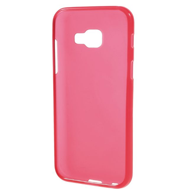 Samsung Galaxy A3 (2017) Handyhülle - TPU Soft Case - matt - rot
