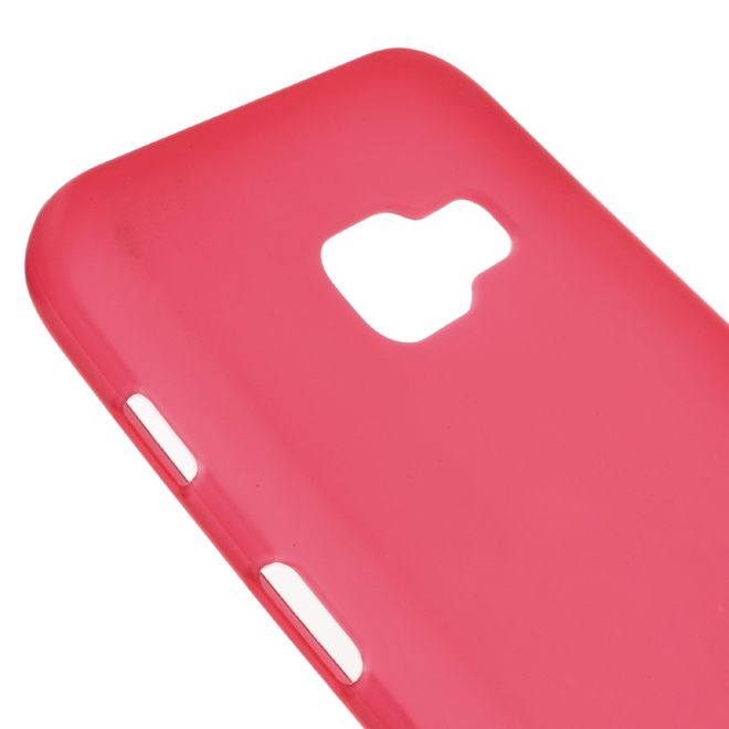 Samsung Galaxy A3 (2017) Handyhülle - TPU Soft Case - matt - rot
