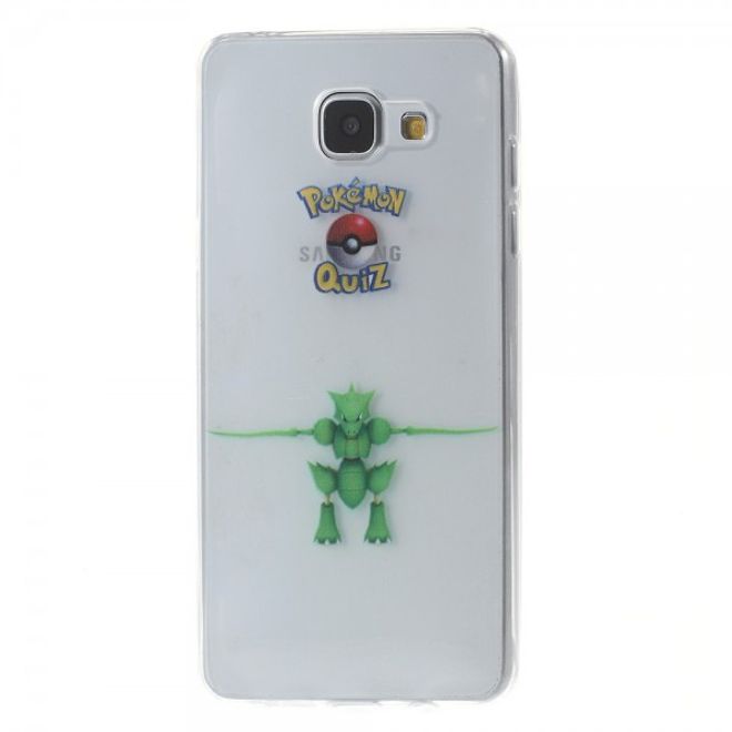 Samsung Galaxy A5 (2016) Elastische, dünne Plastik Cover Gummihülle mit Pokemon Sichlor