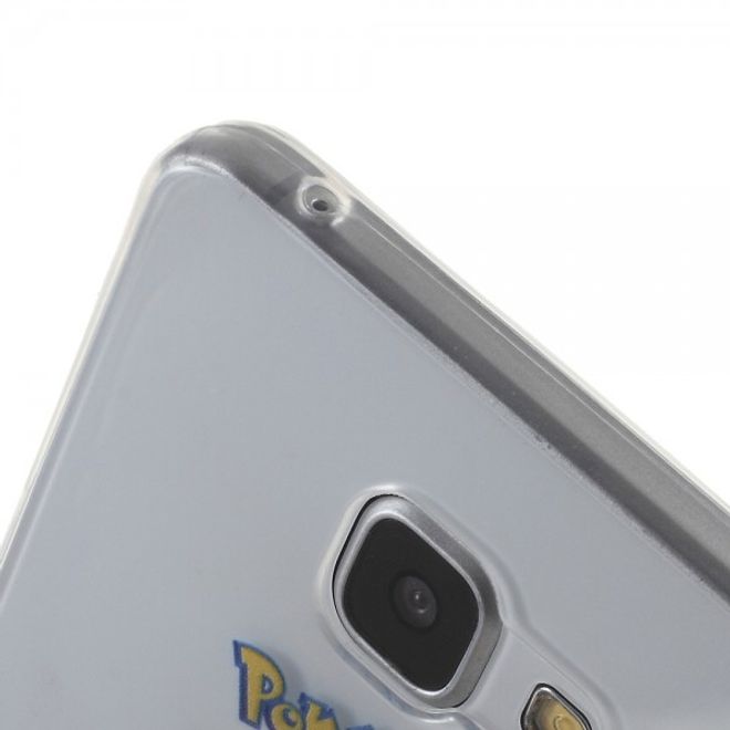 Samsung Galaxy A5 (2016) Elastische, dünne Plastik Cover Gummihülle mit Pokemon Sichlor