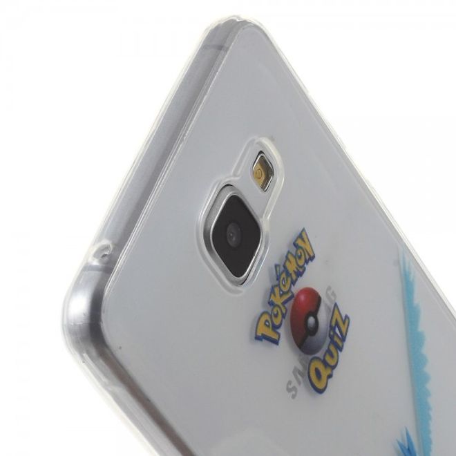 Samsung Galaxy A5 (2016) Elastische, dünne Plastik Cover Gummihülle mit Pokemon Arktos