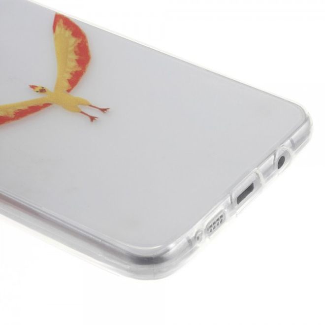 Samsung Galaxy A5 (2016) Elastische, dünne Plastik Cover Gummihülle mit Pokemon Lavados