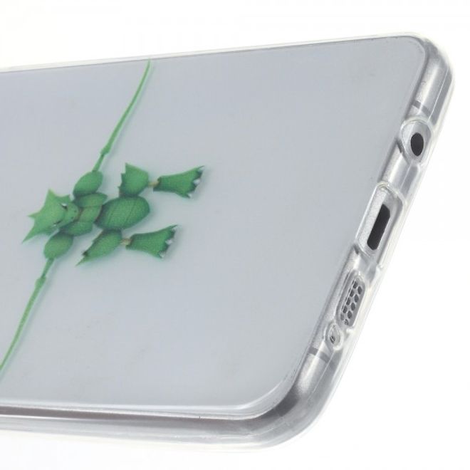 Samsung Galaxy A5 (2016) Elastische, dünne Plastik Cover Gummihülle mit Pokemon Sichlor