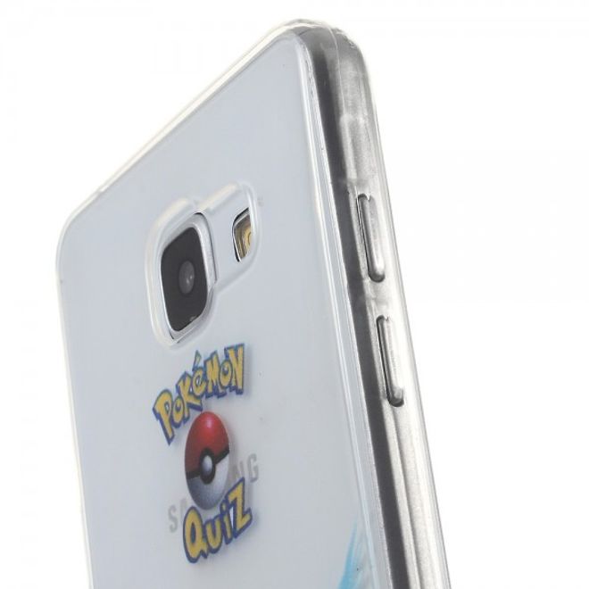Samsung Galaxy A5 (2016) Elastische, dünne Plastik Cover Gummihülle mit Pokemon Arktos