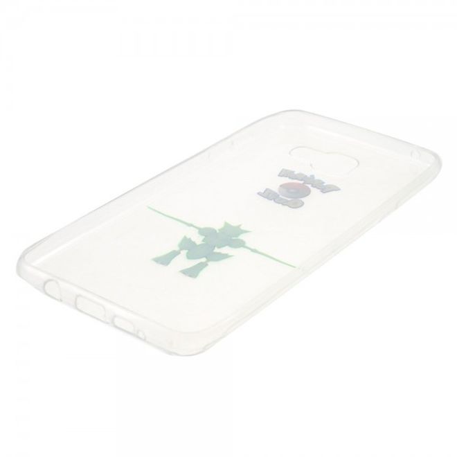 Samsung Galaxy A5 (2016) Elastische, dünne Plastik Cover Gummihülle mit Pokemon Sichlor