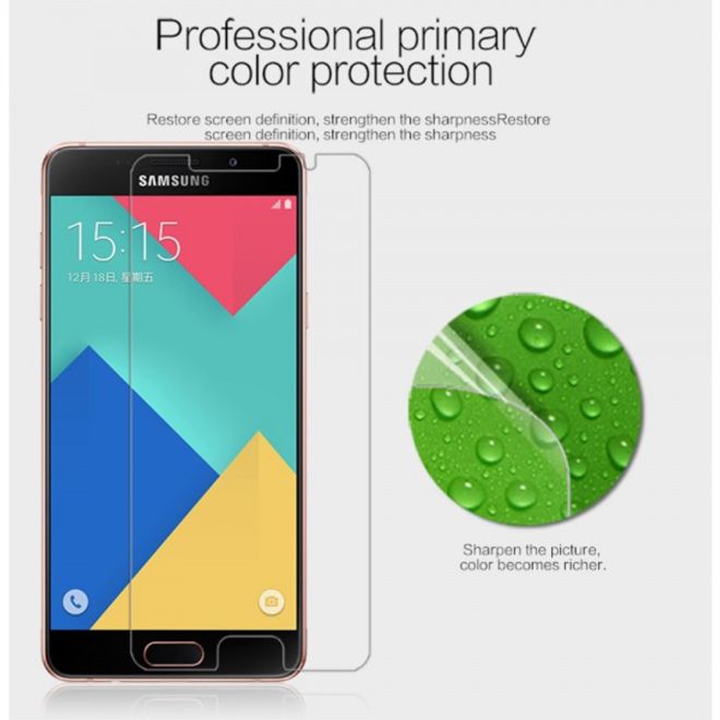 Samsung Galaxy A5 (2016) Schutzfolie mit Anti-Fingerabdruck Beschichtung von Nillkin - HD klar