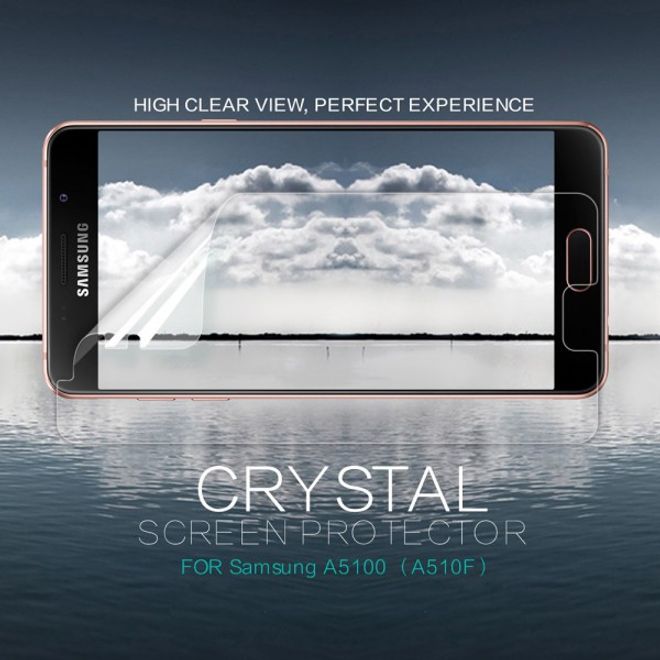 Samsung Galaxy A5 (2016) Schutzfolie mit Anti-Fingerabdruck Beschichtung von Nillkin - HD klar