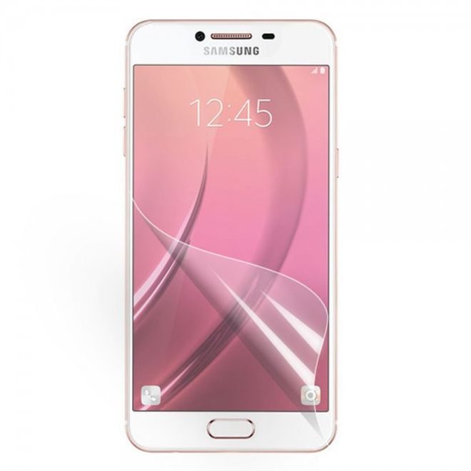 Samsung Galaxy C7 Schutzfolie - Displayschutz - transparent