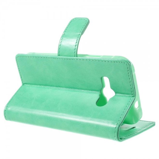 Goospery - Samsung Galaxy J1 Ace Hülle - Handy Bookcover - Bluemoon Diary Series - mint