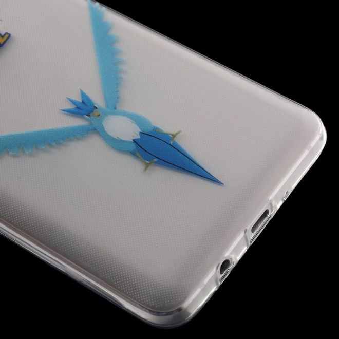 Samsung Galaxy J5 (2016) Elastische, dünne Plastik Cover Gummihülle mit Pokemon Arktos