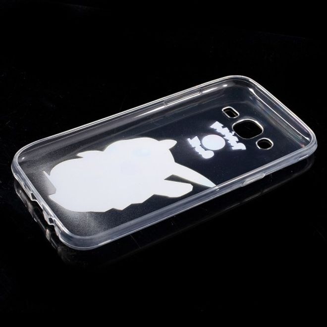 Samsung Galaxy J5 Elastische, dünne Plastik Cover Gummihülle mit Pokemon Pickachu