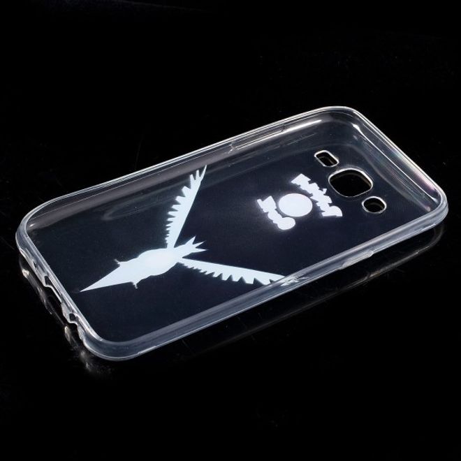 Samsung Galaxy J5 Elastische, dünne Plastik Cover Gummihülle mit Pokemon Arktos