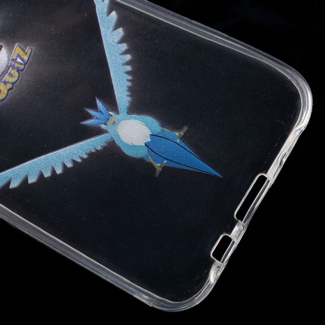 Samsung Galaxy J5 Elastische, dünne Plastik Cover Gummihülle mit Pokemon Arktos