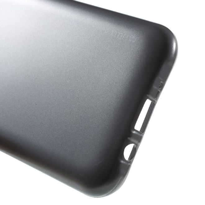 Goospery - Samsung Galaxy J5 (2015) Handy Hülle - TPU Soft Case - i Jelly Metal Series - grau