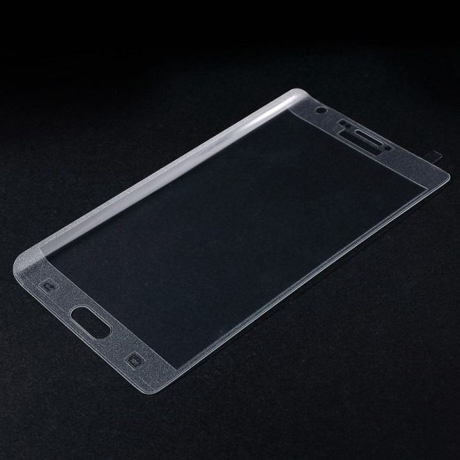 Samsung Galaxy Note Edge Schutzfolie aus gehärtetem Glas (deckt das ganze Display ab) - transparent