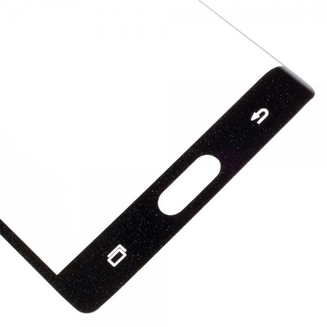 Samsung Galaxy Note Edge Schutzfolie aus gehärtetem Glas (deckt das ganze Display ab) - schwarz