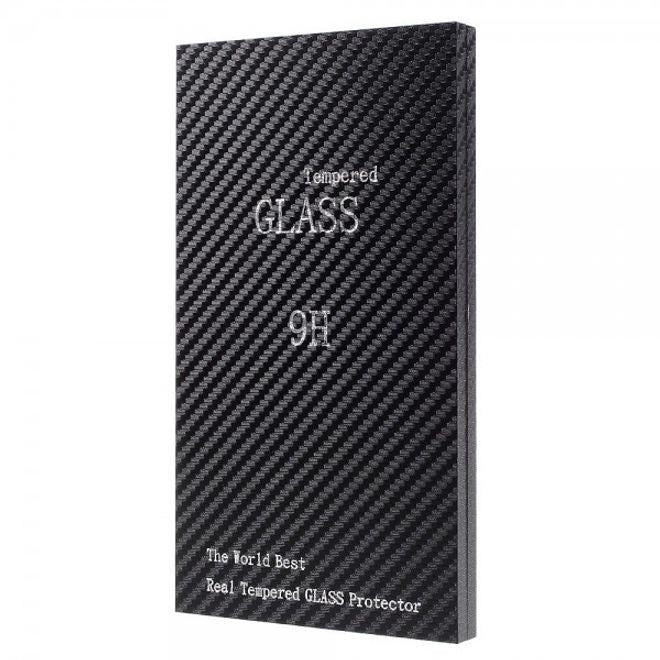 Samsung Galaxy Note Edge Schutzfolie aus gehärtetem Glas (deckt das ganze Display ab) - schwarz