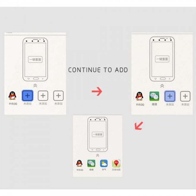 Galaxy S6 Edge Plus LOVE MEI Robuste Metall, Silikon und Echtleder Case Hülle - champagnerfarben