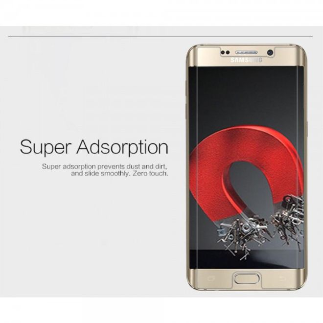 Galaxy S6 Edge Plus Schutzfolie mit Anti-Fingerabdruck Beschichtung von Nillkin - klar