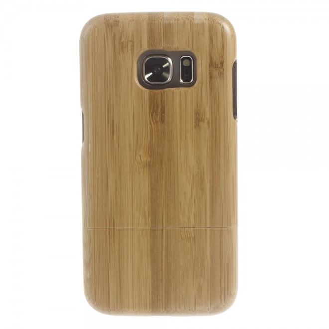 Samsung Galaxy S7 Echtholz Case Hülle - khakifarben