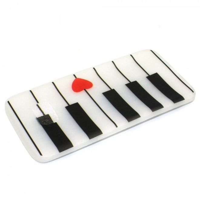 Samsung Galaxy S7 Edge Elastische, leuchtende Plastik Case Hülle mit Klaviertasten