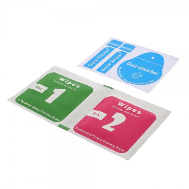 Samsung Galaxy S7 Edge Schutzfolie aus gehärtetem Glas (mit abgerundeten Ecken) - silber