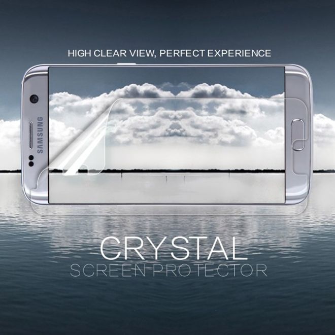 Samsung Galaxy S7 Edge Schutzfolie mit Anti-Fingerabdruck Beschichtung von Nillkin (ohne abgerundete Ecken)