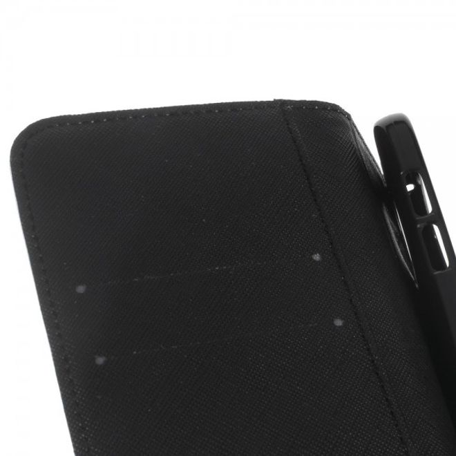 Samsung Galaxy S7 Magnetische Leder Case Hülle mit Federn und Vögeln