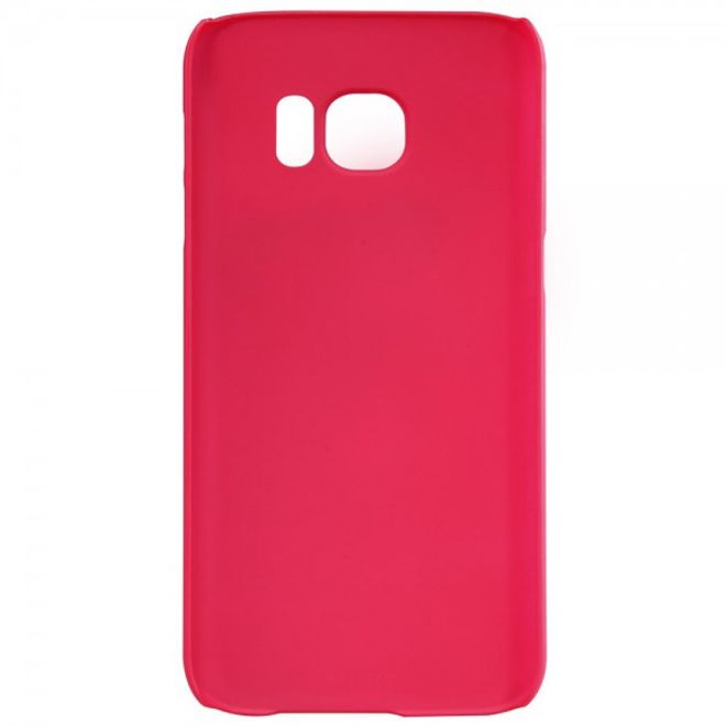 Samsung Galaxy S7 Matte Hart Plastik Case Gummihülle von Nillkin - rot