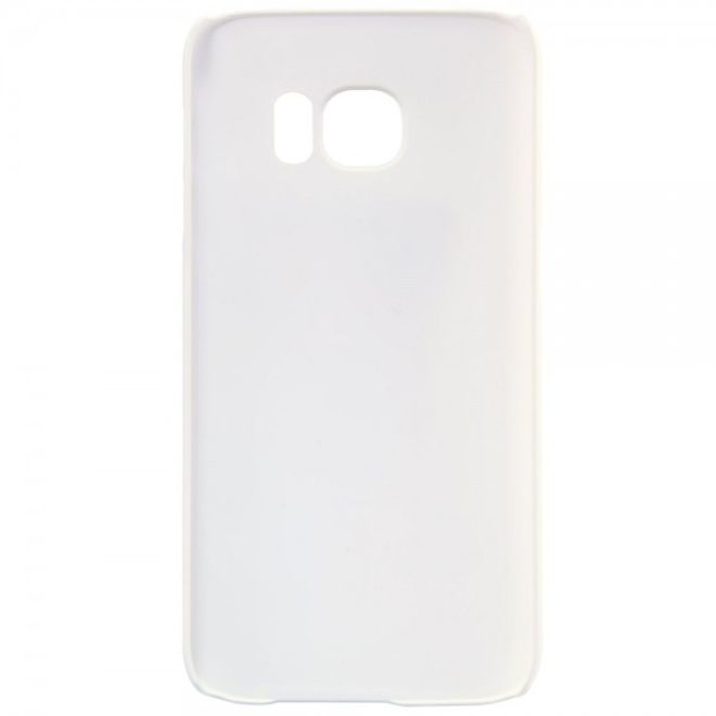 Samsung Galaxy S7 Matte Hart Plastik Case Gummihülle von Nillkin - weiss
