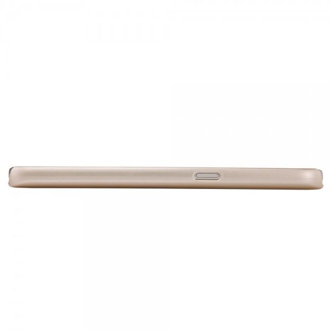 Samsung Galaxy S7 Matte Hart Plastik Case Gummihülle von Nillkin - gold