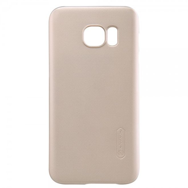 Samsung Galaxy S7 Matte Hart Plastik Case Gummihülle von Nillkin - gold