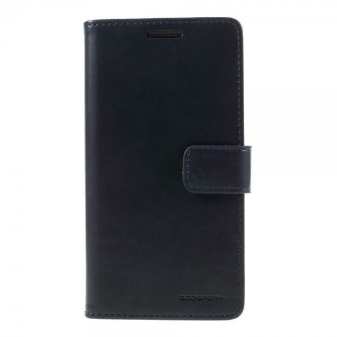 Goospery - Samsung Galaxy S7 Hülle - Handy Bookcover - Bluemoon Diary Series - navy