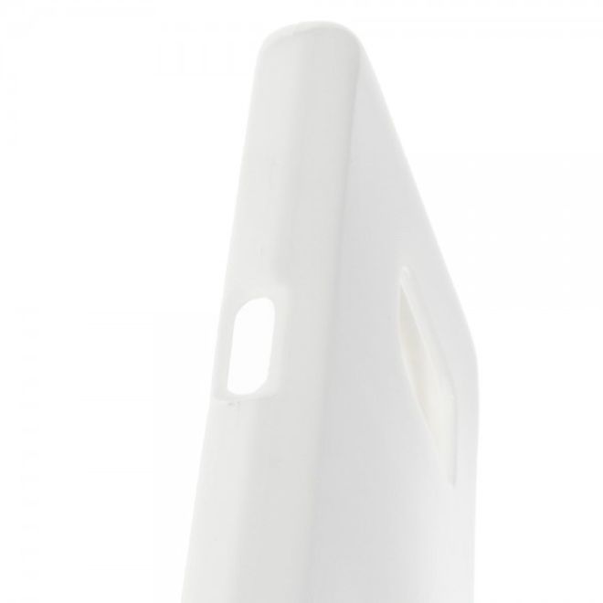 Goospery - Samsung Galaxy S7 Handy Hülle - TPU Soft Case - Pearl Jelly Series - weiss