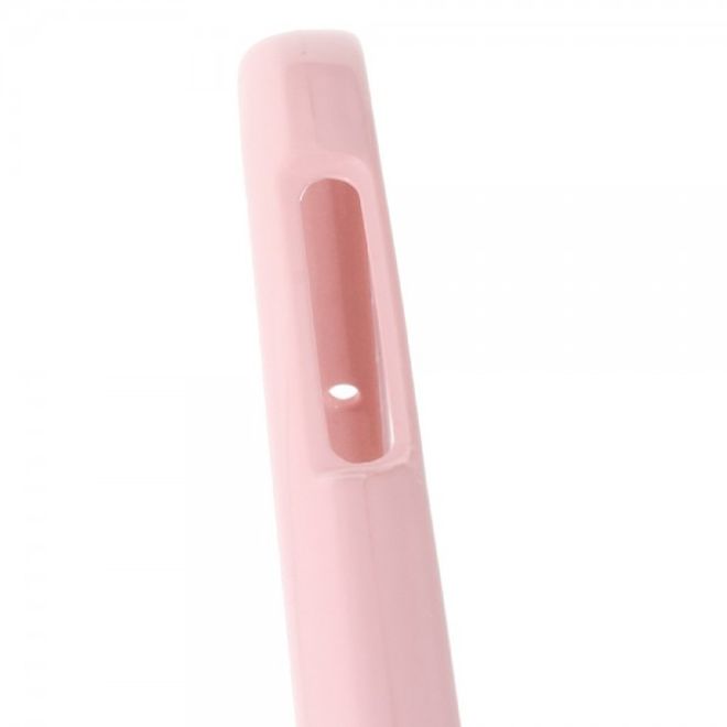 Goospery - Samsung Galaxy S7 Handy Hülle - TPU Soft Case - Pearl Jelly Series - rosa