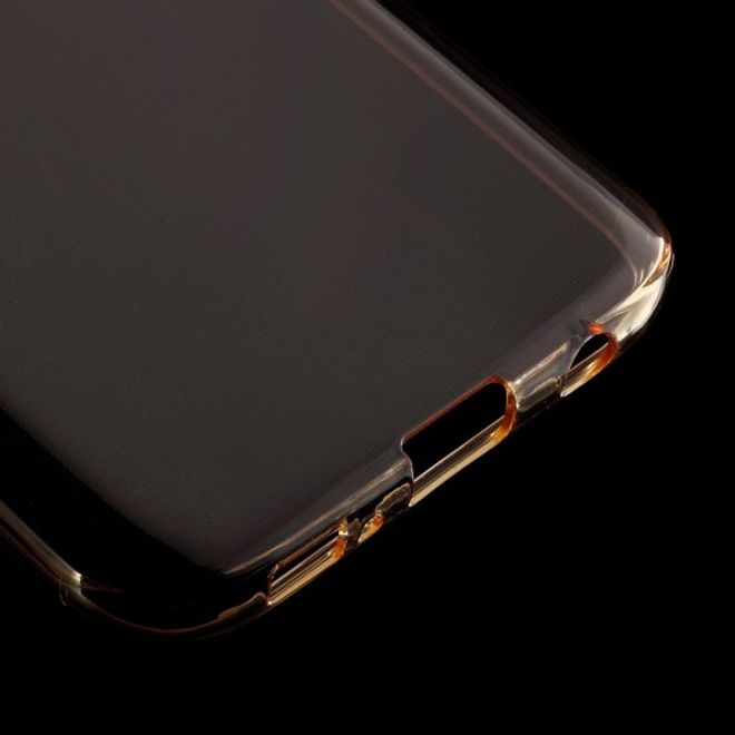 Samsung Galaxy S7 Schützende, elastische Plastik Case Smartphone Hülle - champagnerfarben