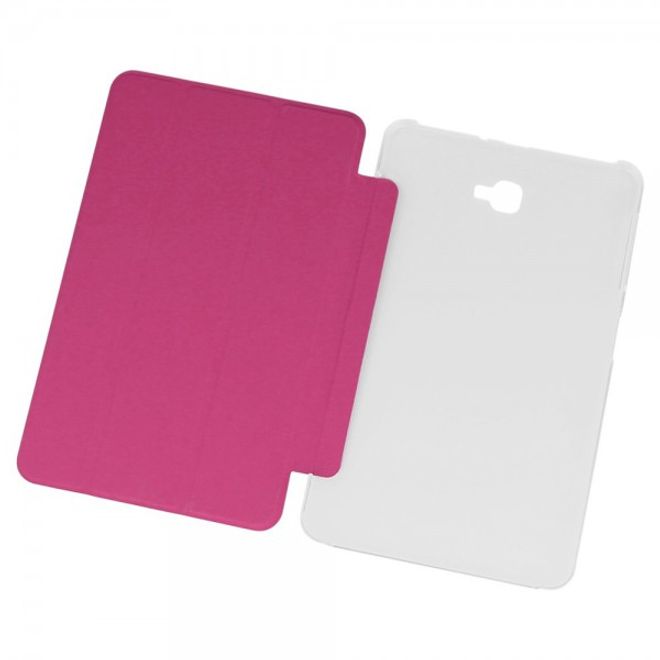 Samsung Galaxy Tab A 10.1 (2016) Enkay Toothpick Series Leder Case Tablet Hülle - rosa