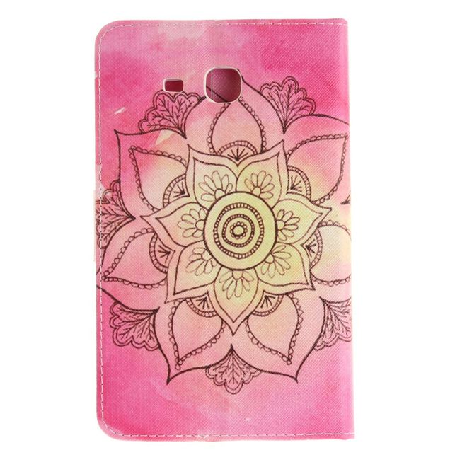 Samsung Galaxy Tab A 7.0 Tablethülle - Case aus Leder - mit Standfunktion - Mandala